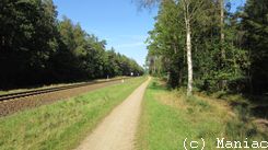 Radweg an der Bahn (Büsenbachtal)